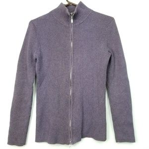 Eddie Bauer Zip Up Sweater